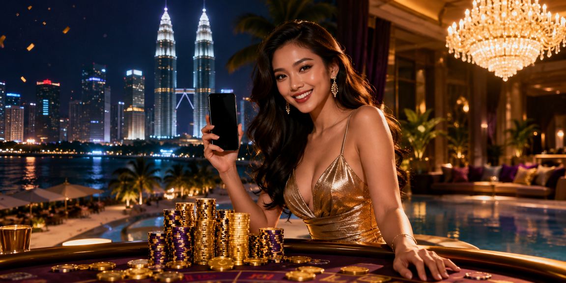 Pemain Kuala Lumpur bermain kasino mudah alih dengan selesa